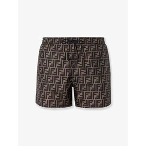 Fendi Men Ff Nylon Swim Trunks